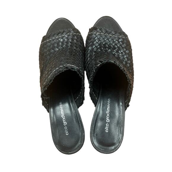Alto Gradimento‎ woven slides heel 7.5 - Picture 6 of 7